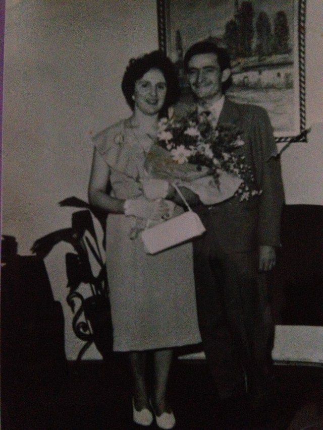 Det gulliga paret i maj 1960